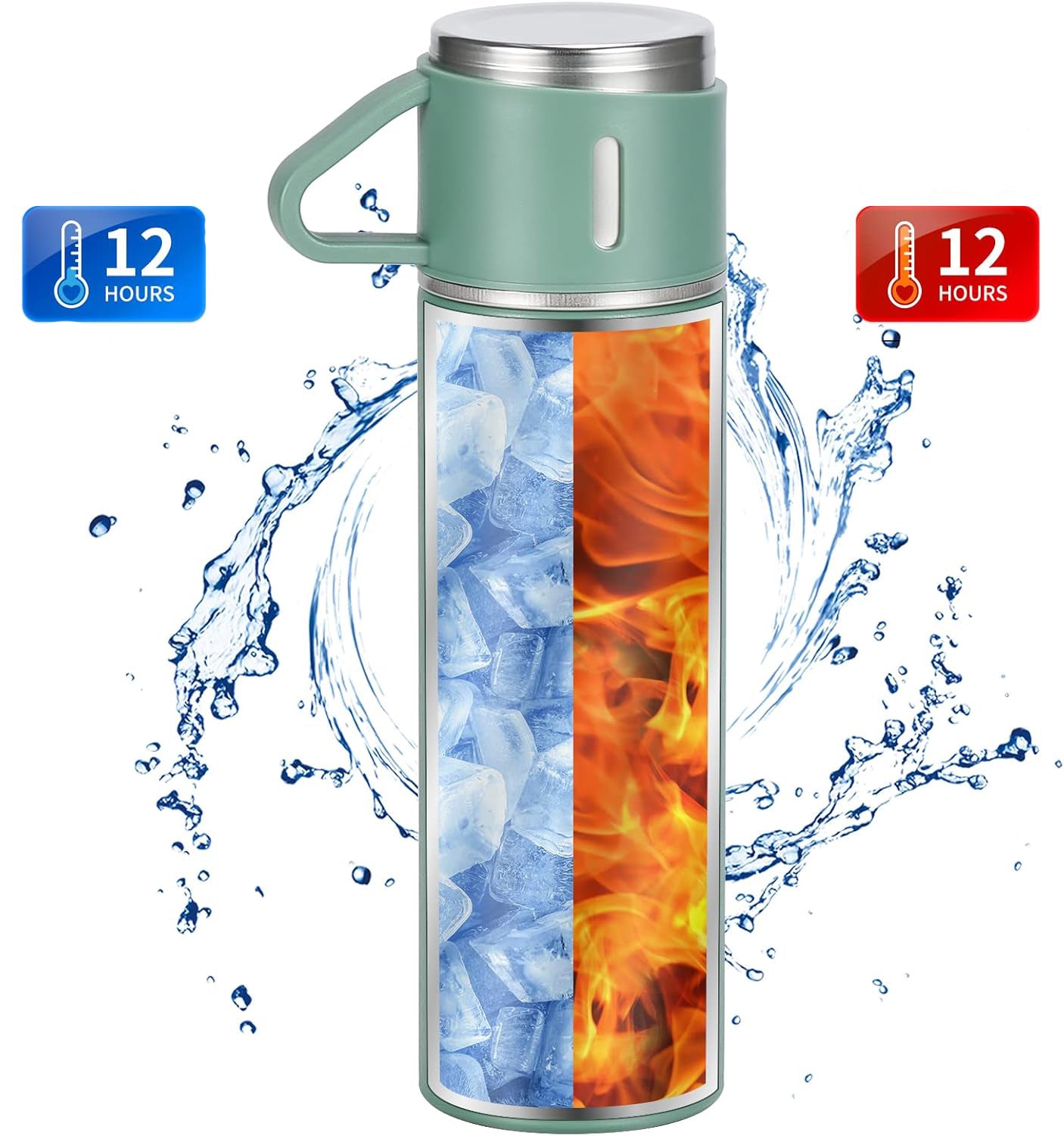 حافظة حرارية للحفاظ على المشروبات ساخنة أو باردة